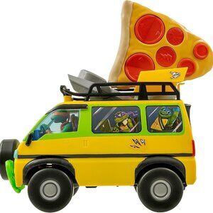 NEW TMNT RC Car Van Remote Control Teenage Mutant Ninja Turtles Toy Pizza Blaste